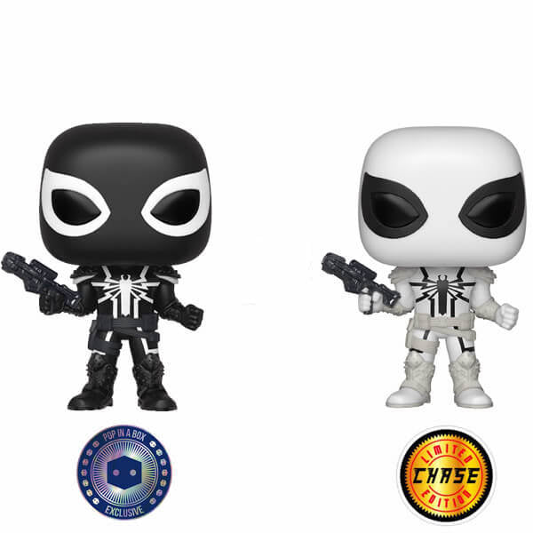 Pop! Marvel: Agent Venom w/ Chase (Common + Chase Bundle) PIAB Exclusive