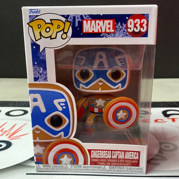 Pop Marvel Holiday: Gingerbread Captain America