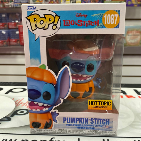 Pop Disney: Lilo & Stitch- Pumpkin Stitch (Hot Topic Exclusive)