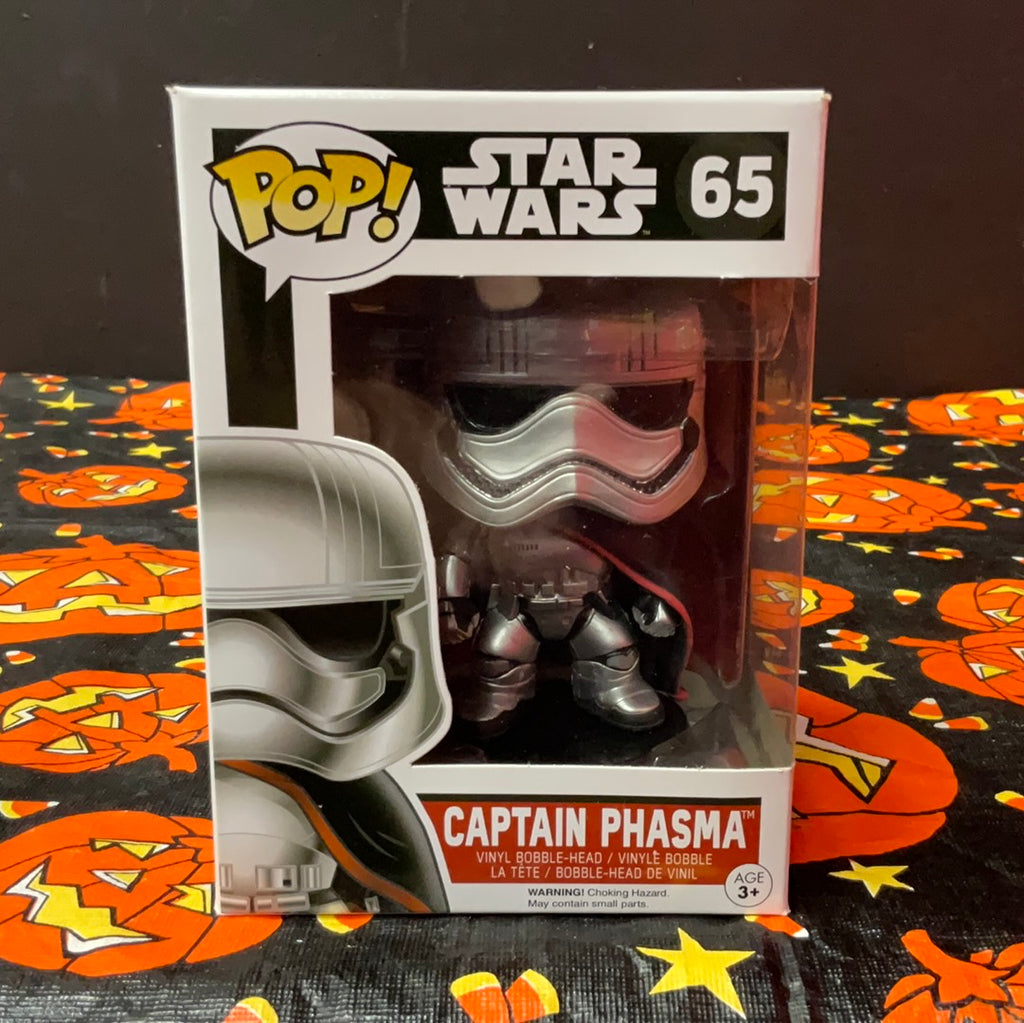 Pop Star Wars: Force Awakens- Captain Phasma Pop Freak Collectibles
