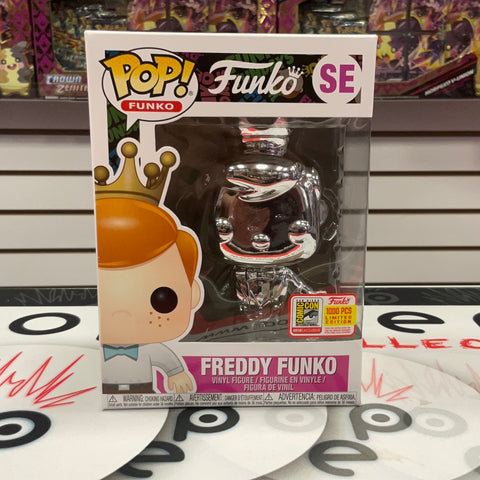Pop Funko: Freddy Funko (Metallic Silver 2018 SDCC Ltd 1000)