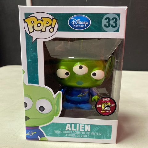 Pop Disney Store: Toy Story- Alien (Metallic 2012 SDCC Ltd 480)
