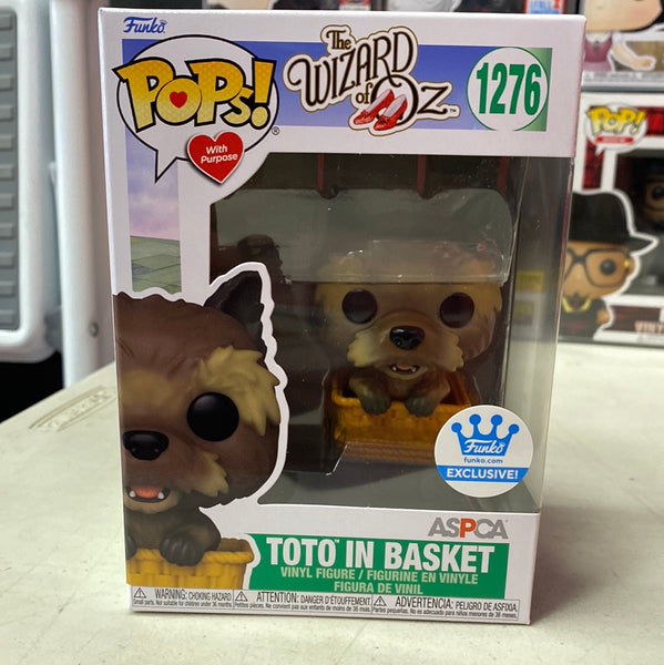 Pop Movies: Wizard of Oz- Toto in Basket (Pops with Purpose Funko Exclusive)