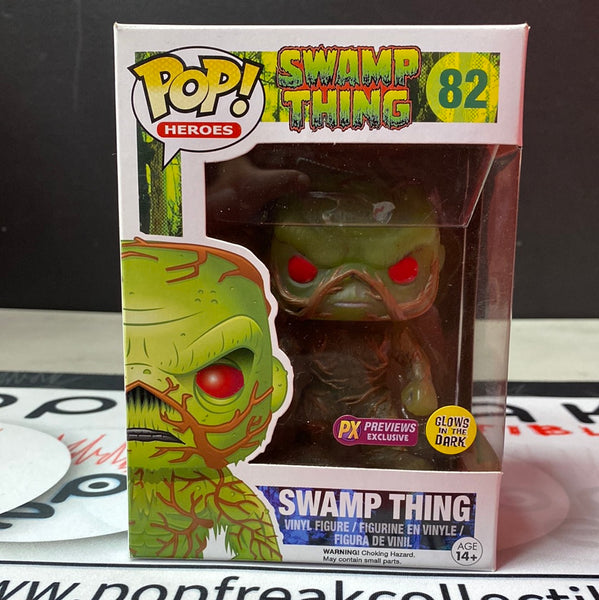 Pop Heroes: DC- Swamp Thing (GITD PX Previews Exclusive)