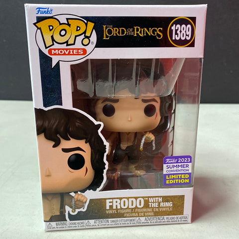 Pop Movies: Lord of the Rings- Frodo w/ Ring (2023 Summer Convention)
