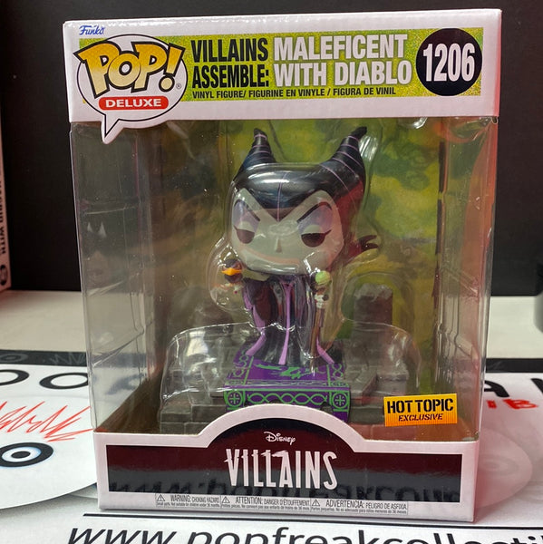 Pop Deluxe: Disney Villains- Maleficent w/ Diablo (Hot Topic Exclusive)