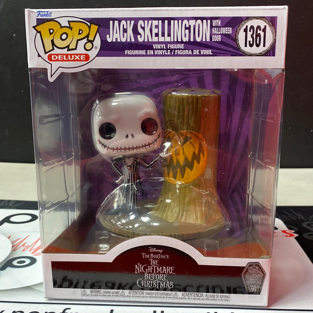 Buy Pop! Deluxe Jack Skellington with Halloween Door at Funko.