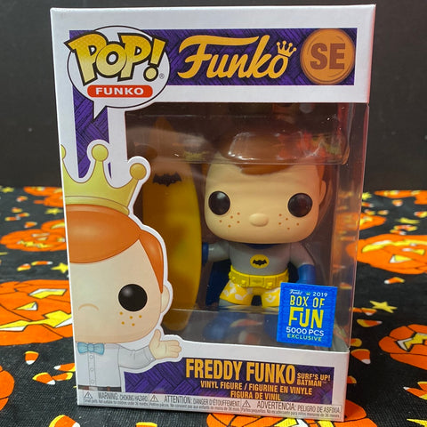 Pop Funko: Freddy Funko Surfs Up Batman (2019 Box of Fun Ltd 5000)