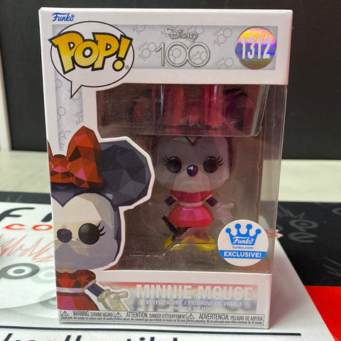 Pop Disney: Disney 100- Minnie Mouse Facet (Funko Exclusive/crease on back) JP