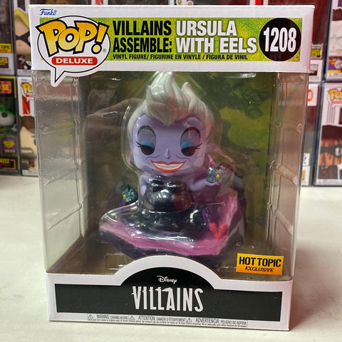 Pop Deluxe: Disney Villains Assemble- Ursula w/ Eels (Hot Topic Exclusive) JP