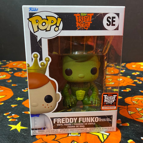 Pop Funko: Freddy Funko as Creature from the Black Lagoon (2022 Fright Night Ltd 10,000)
