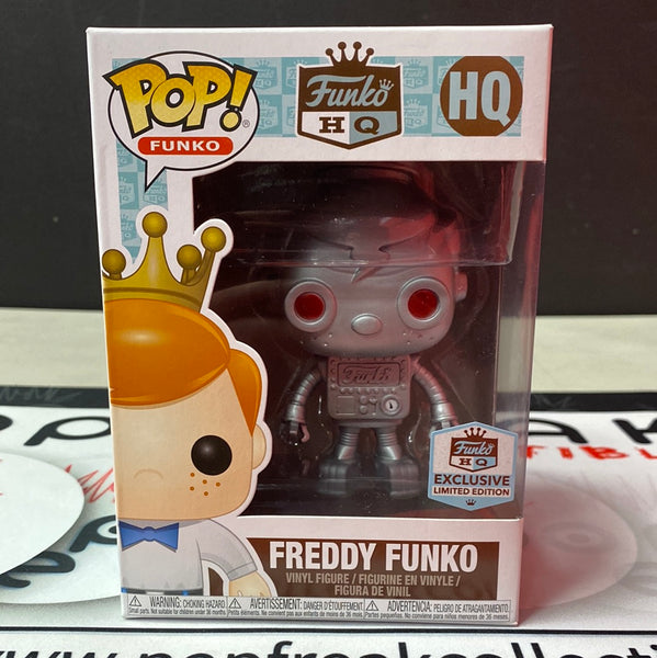 Pop Funko: Robot Freddy Funko Silver (Funko HQ Exclusive)