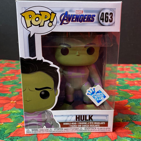 Pop Marvel Studios MCU: Avengers Endgame- Hulk (Funko Insider Club)