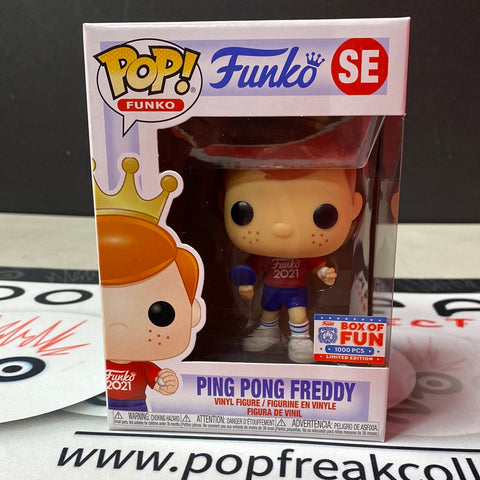 Pop Funko: Ping Pong Freddy Funko (2021 Box of Fun Ltd 1000)