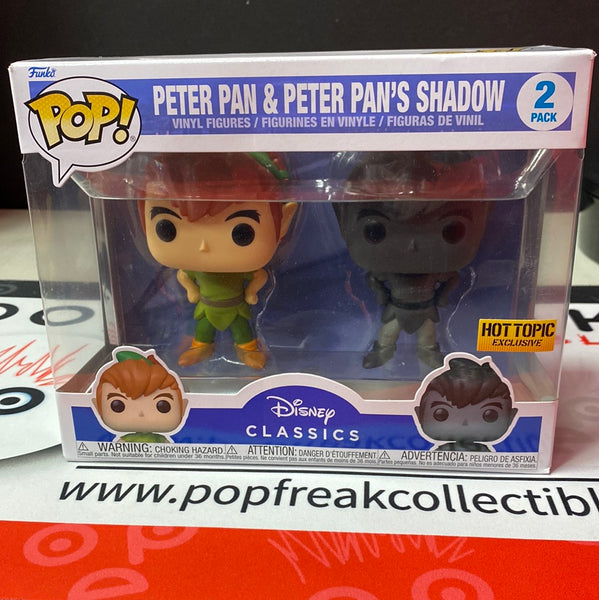 Pop Disney: Peter Pan & Pan’s Shadow 2 Pack (Hot Topic Exclusive)