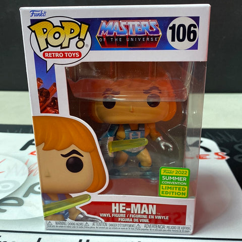 Pop Retro Toys: MOTU- He-Man (2022 Summer Convention)