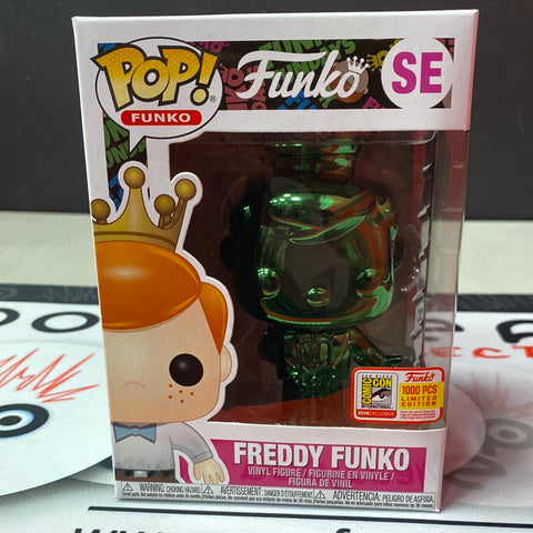 Pop Funko: Freddy Funko (Metallic Green 2018 SDCC Ltd 1000)