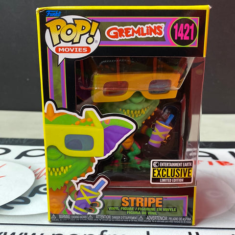 Pop Movies: Gremlins- Stripe Blacklight (Entertainment Earth Exclusive/glue residue on side) JP