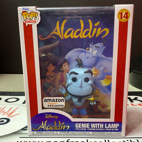 Pop VHS Covers: Disney Aladdin- Genie w/ Lamp (Amazon Exclusive)
