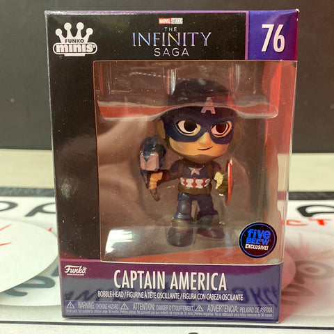 Funko Minis: Marvel Studios MCU Infinity Saga- Captain America (Five Below Exclusive) JP