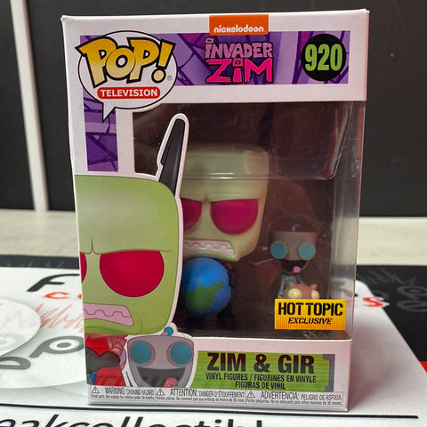 Pop Television: Invader Zim- Zim & Gir (Hot Topic Exclusive) JP
