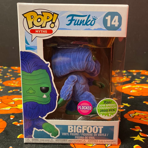 Pop Myths: Bigfoot (Flocked 2018 Spring Convention Ltd 2500)