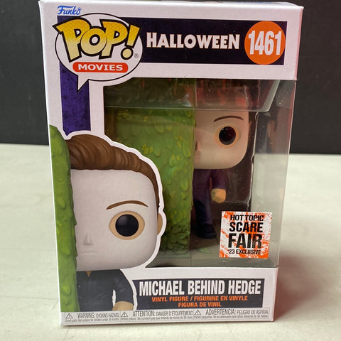 Pop Movies: Halloween- Michael Behind Hedge (2023 Hot Topic Scare Fair)