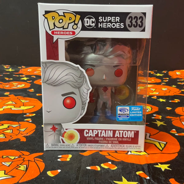 Pop Heroes: DC Super Heroes- Captain Atom (2020  Wondercon Limited Edition)