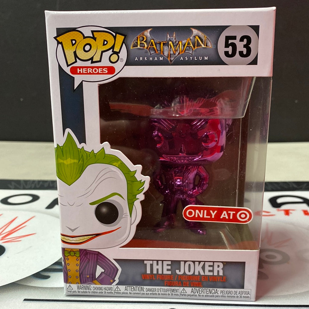  Funko POP Heroes: Arkham Asylum Joker : Toys & Games