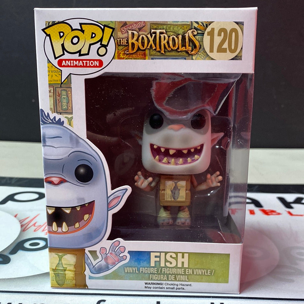 boxtrolls fish box Pop Animation: BoxTrolls- Fish
