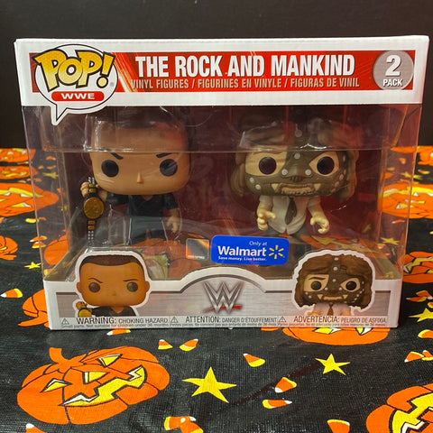 Pop WWE: Rock & Mankind 2 Pack (Walmart Exclusive)