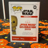 Pop Movies: Star Wars- Chewbacca (Metallic Gold 2019 Galactic Convention)