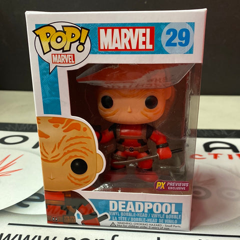 Pop Marvel: Deadpool (Red Suit PX Previews Exclusive)