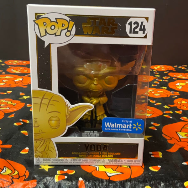 Pop Movies: Star Wars- Yoda (Gold Walmart Exclusive)