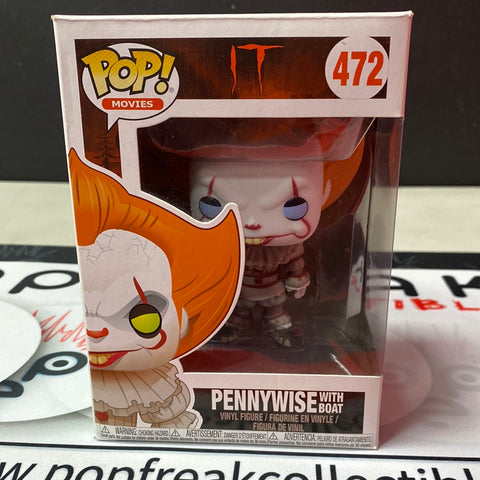 Pop Movies: It- Pennywise w/ Boat