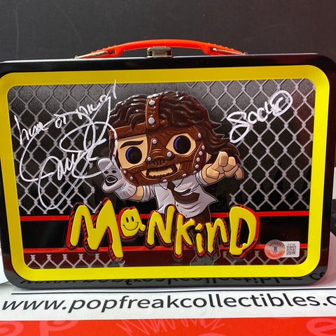 Funko Mankind Lunchbox (SIGNED GameStop Exclusive/Beckett Authenticated/LUNCHBOX ONLY)