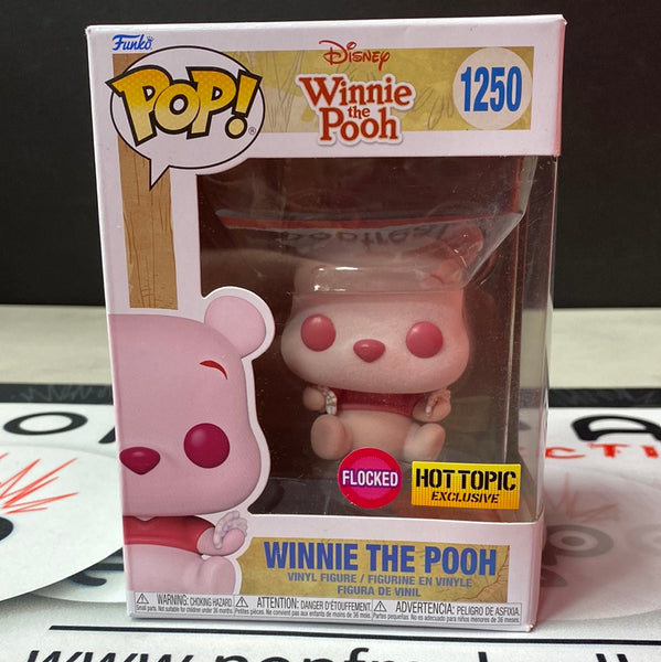 Pop Disney: Winnie the Pooh (Flocked Hot Topic Exclusive)