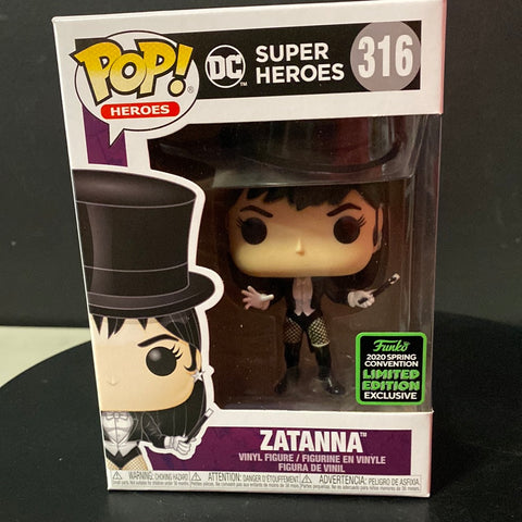 Pop Heroes: DC Super Heroes- Zatanna (2020 Spring Convention)