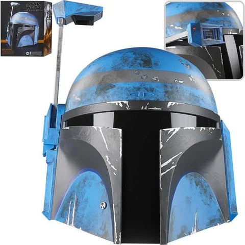 Hasbro Star Wars: Mandalorian Black Series- Axe Woves Electronic Replica Helmet