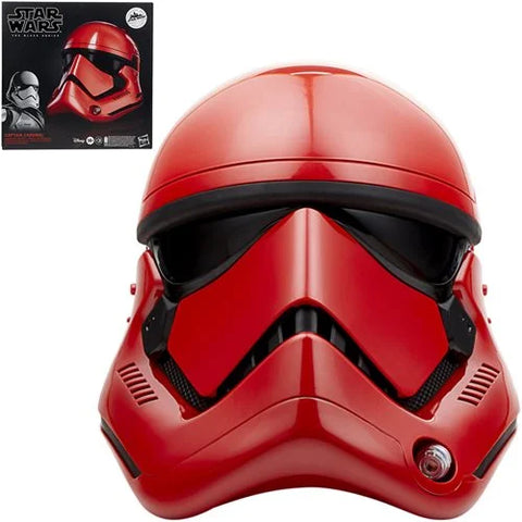 Hasbro Star Wars: Galaxy's Edge Black Series- Captain Cardinal Electronic Helmet