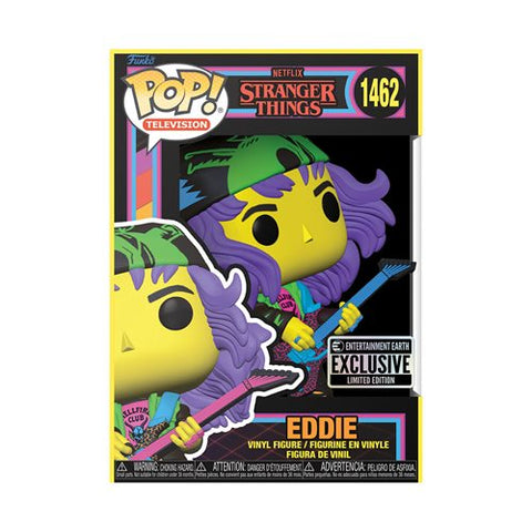 Pop Television: Stranger Things- Eddie (Blacklight Entertainment Earth Exclusive)