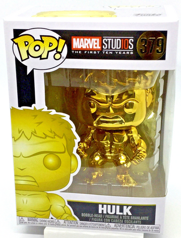 Pop Marvel Studios MCU: Avengers Age of Ultron- Hulk (Metallic Gold)