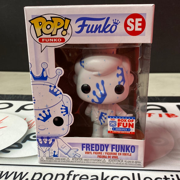 Pop Funko: Freddy Funko White/Blue w/ Stars (2021 Box of Fun Ltd 2000)