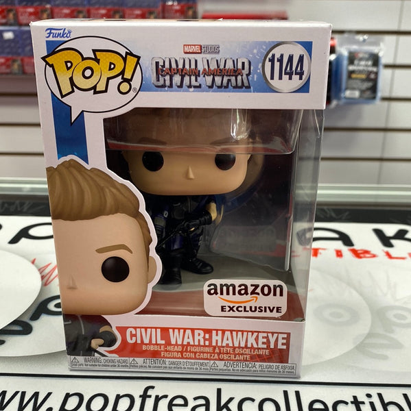 Pop Marvel Studios MCU: Captain America Civil War- Hawkeye (Amazon Exclusive)