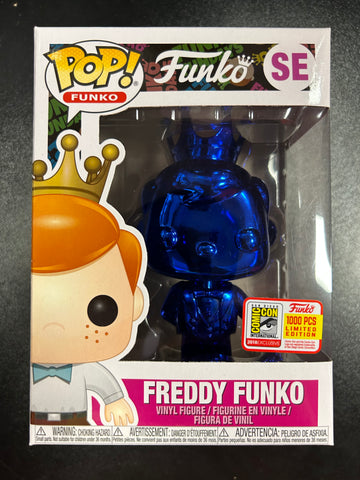 Pop Funko: Freddy Funko (Metallic Blue 2018 SDCC Ltd 1000)