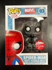 Pop Marvel: Marvel Universe- Spider-Man (Black & White Fugitive Toys Exclusive)