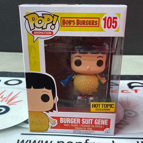 Pop Animation: Bob’s Burgers- Burger Suit Gene (Hot Topic Exclusive)