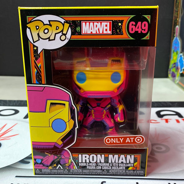 Pop Marvel: Iron Man Blacklight (Target Exclusive)