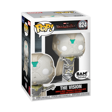 Pop Marvel Studios MCU: Wandavision- The Vision (Diamond BAM Exclusive)