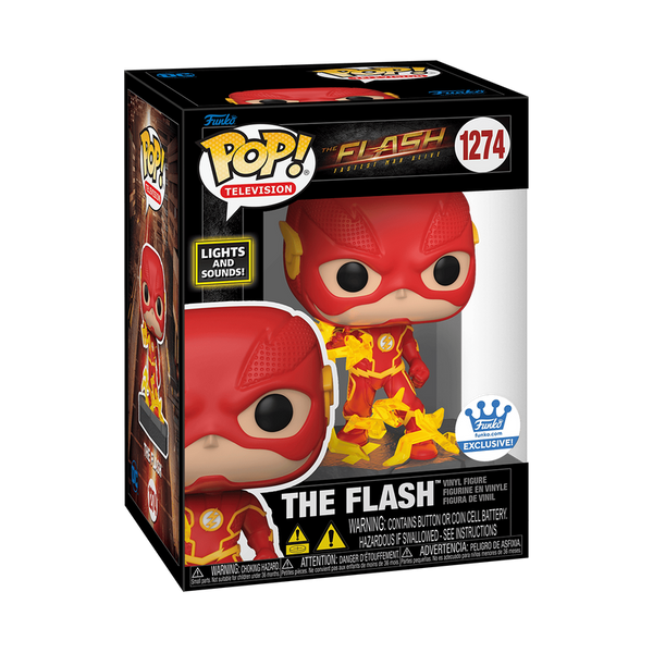 Pop Television: The Flash- Flash (Lights & Sounds Funko Exclusive)